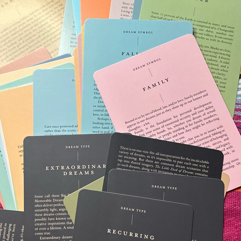 🌙 The Little Deck of Dreams by Tzivia Gover – 50 Card Oracle Set 🌙 - Picture 4 of 11